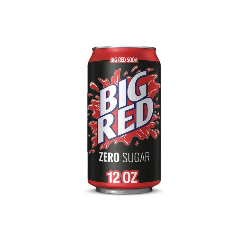 BIG RED Zero Sugar – Big Red Zero Sugar è la scelta perfetta per chi cerca un’esperienza intensa e originale, ma a zero calorie Lattina 355 ml