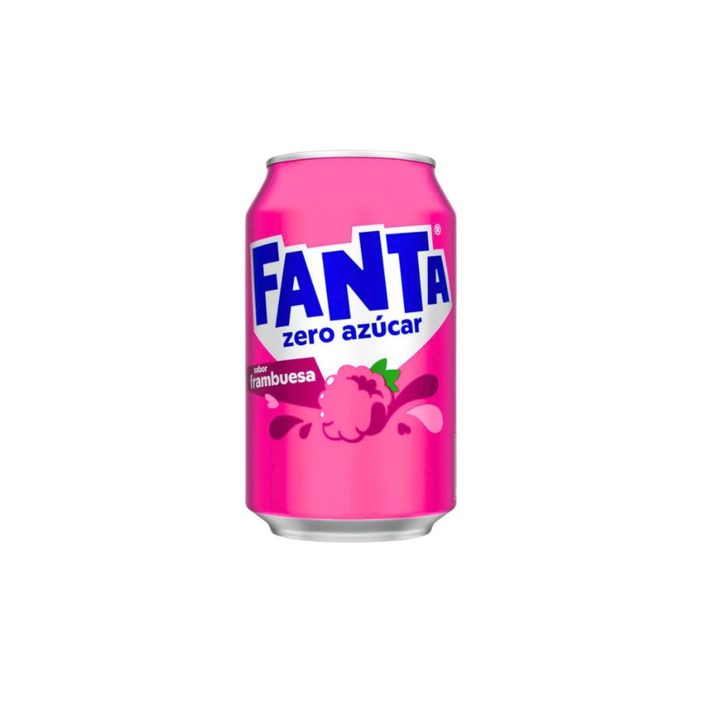 FANTA Lampone Rosso Zero Zuccheri – Gusto Lampone Rosso 330ml
