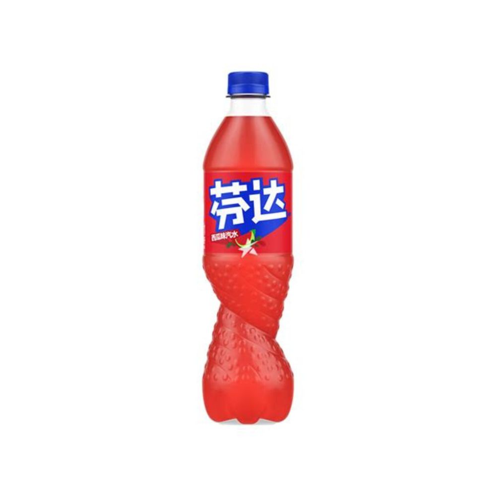 FANTA Anguria Cinese - Bevanda Gassata al Gusto di anguria , 500 ml (CN)