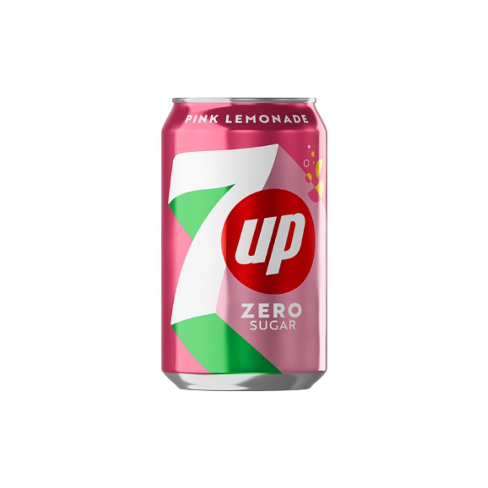 7UP Pink Lemonade Zero Sugar – la versione senza zuccheri della classica limonata rosa 330 ml