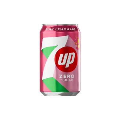 7UP Pink Lemonade Zero Sugar – la versione senza zuccheri della classica limonata rosa 330 ml