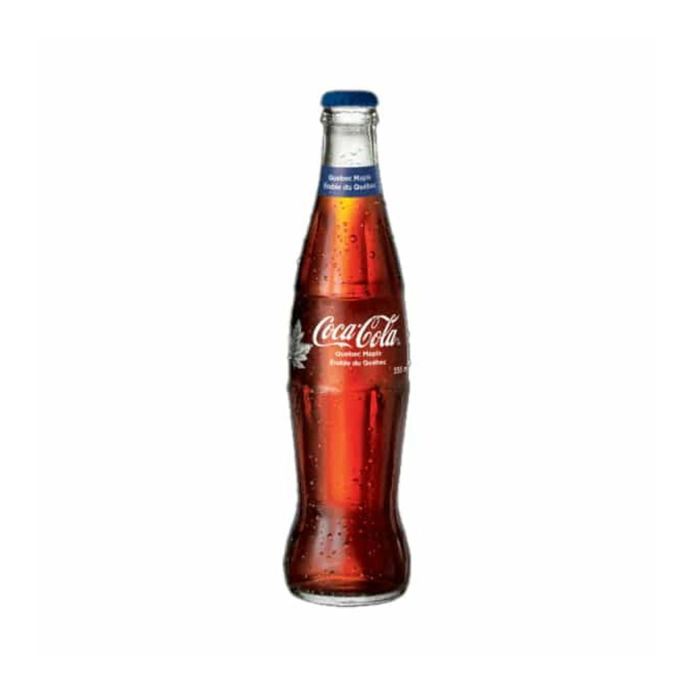 COCA COLA  Quebec Maple Syrup, Bevanda al Gusto di Sciroppo d'Acero e Cola 355ml
