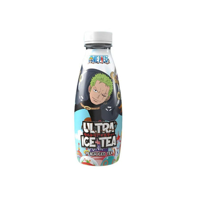 One Piece Ultra Ice Tea Peach Zoro Egghead - 500 ml  tè nero con succo di pesca