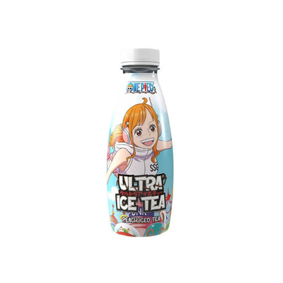 One Piece Ultra Ice Tea Peach Nami Egghead - 500 ml  tè nero con succo di pesca