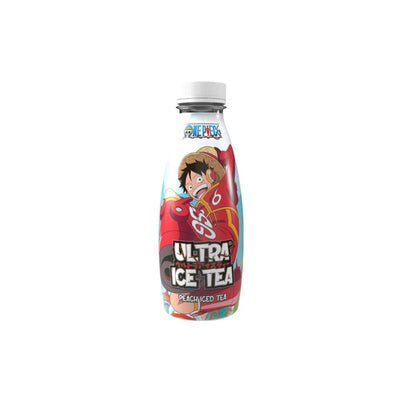 One Piece Ultra Ice Tea Peach Luffy Egghead - 500 ml  tè nero con succo di pesca