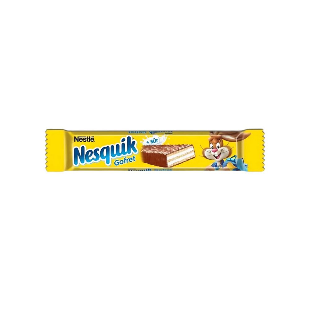 NESQUIK Wafer Gofret, Wafer Ricoperto di Cioccolato 26.5g