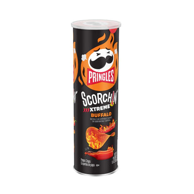 PRINGLES-Scorchin Xtreme Buffalo - Patatine dal sapore di Salsa Buffalo 156g