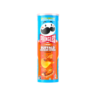 Pringles Team Buffalo Chicken Wings – Edizione Limitata (165g)