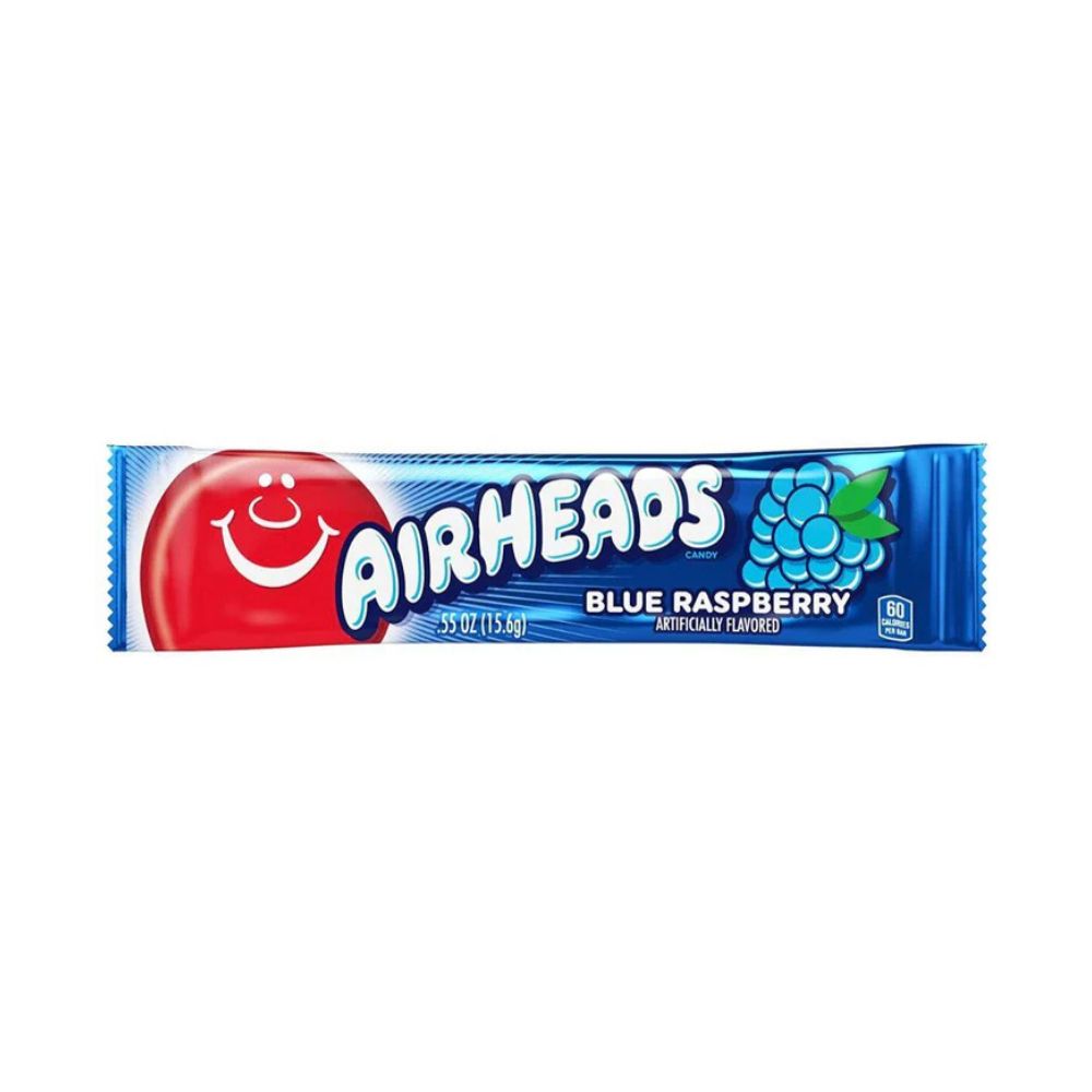 AIRHEADS  Blue Raspberry, Caramella al Mirtillo 16g