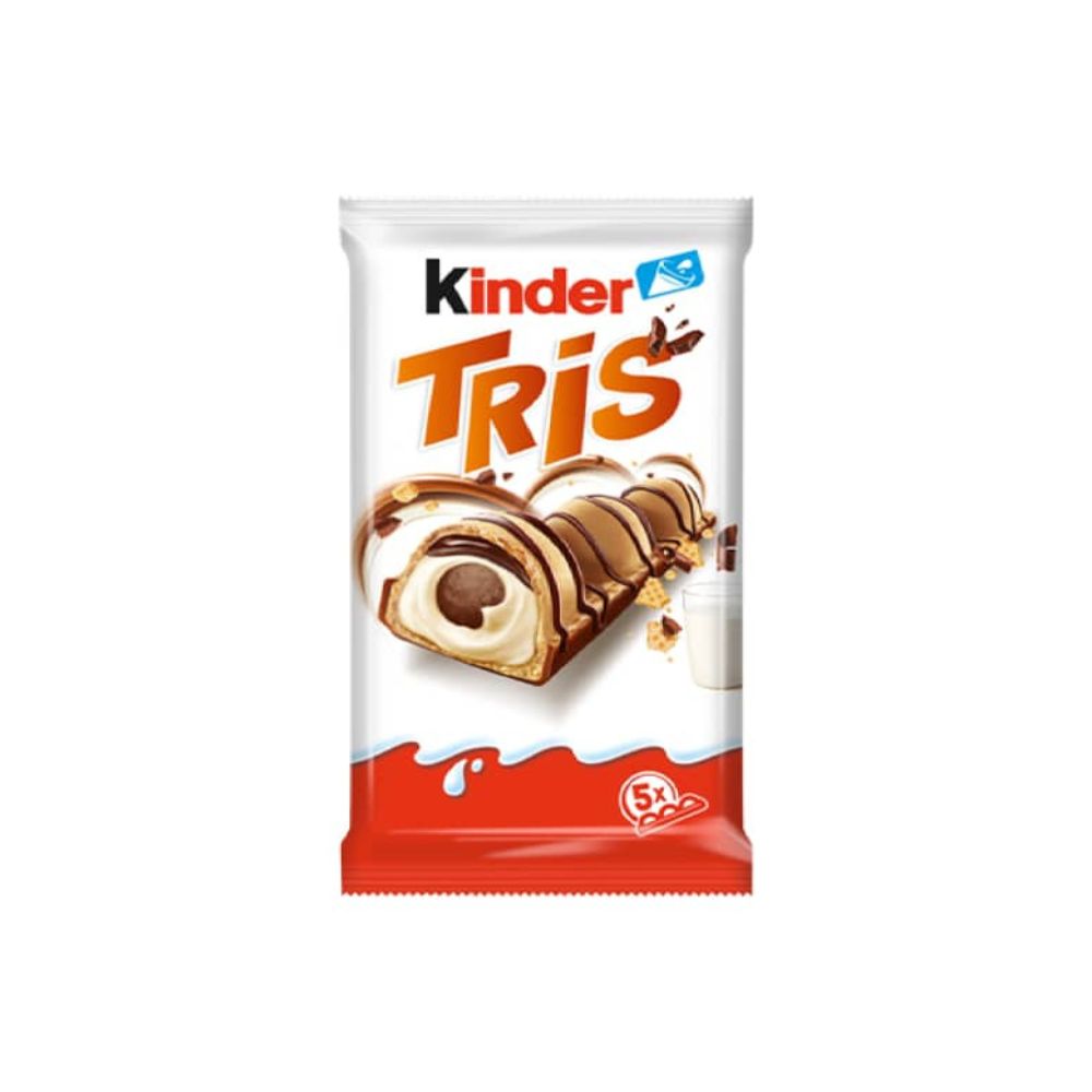 Kinder TRIS 100g - Il Classico Intramontabile in Formato Perfetto