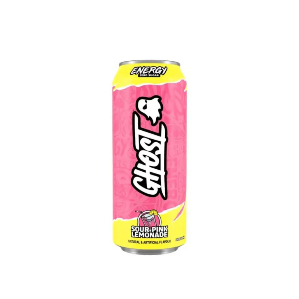 Ghost Energy Sour Pink Lemonade Zero 500