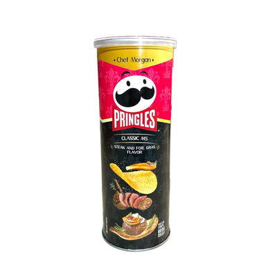 PRINGLES - Classic M5 Chef Morgan Edition Steak and Foie Gras Flavour 80g(Patatine gusto Carne e Foie Gras )