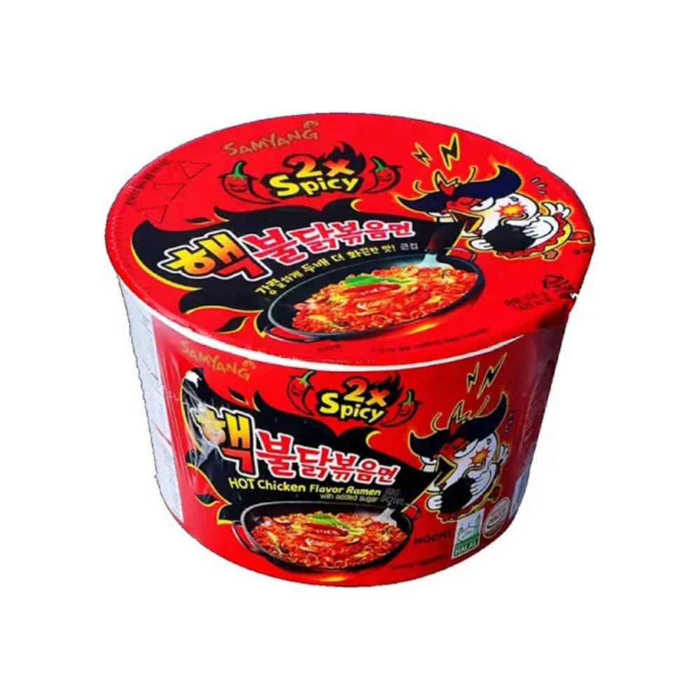 BULDAK Samyang Hot Chicken Flavour Ramen (2xSpicy) Big Bowl 105g