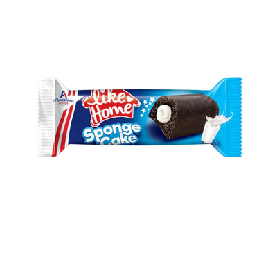 AMERICAN FOODS Like Home Chocolate Sponge Cake- merendina ricoperta di ciocolata e ripiena di crema 40g