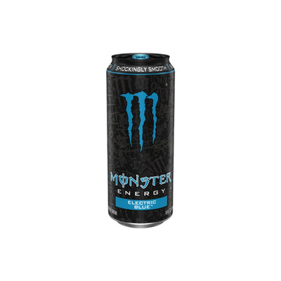 MONSTER Energy Drink Electric Blue – Bevanda al gusto di Lampone e smooth USA 473