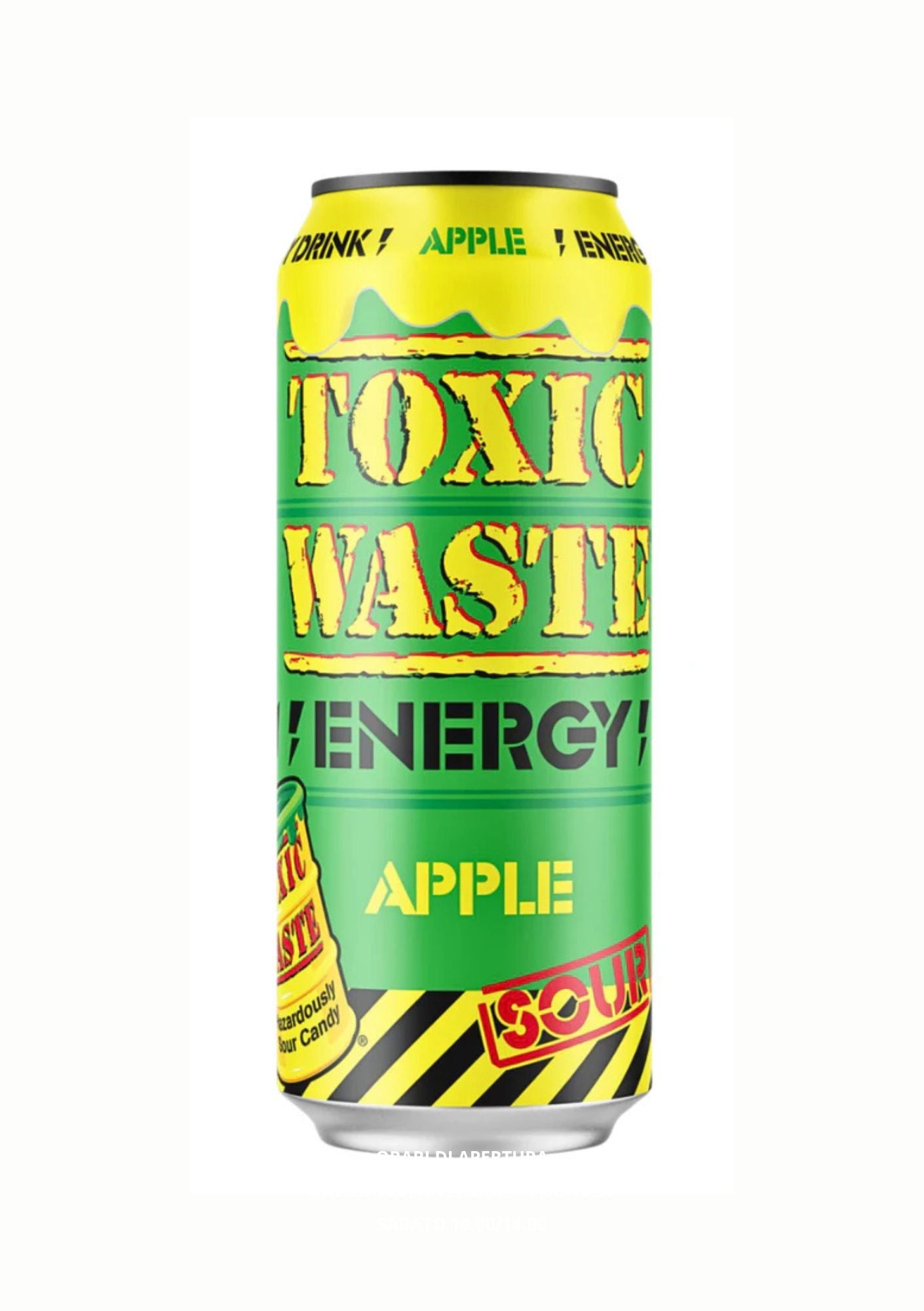 Toxic Waste Energy Drink Sour Apple 500 ml