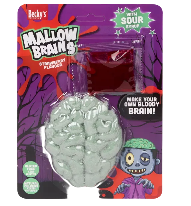 Marshmallow Gigante con Sangue Finto Becky's (Edizione Halloween)