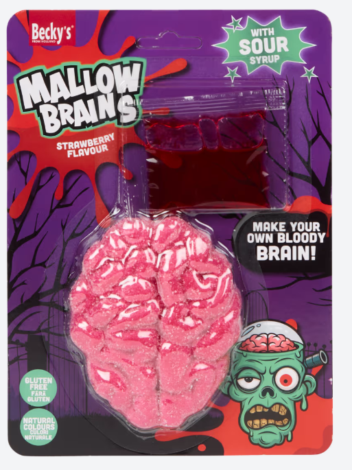 Marshmallow Gigante con Sangue Finto Becky's (Edizione Halloween)