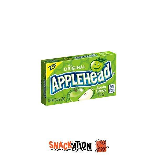 APPLEHEAD - Caramelline al gusto di mela verde 23 gr - Snackation