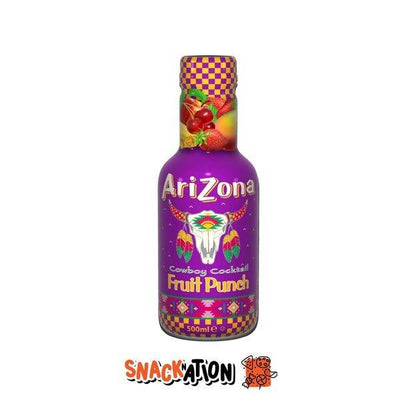 ARIZONA Fruit Punch - bevanda al gusto di mix di frutta 500 ml - Snackation