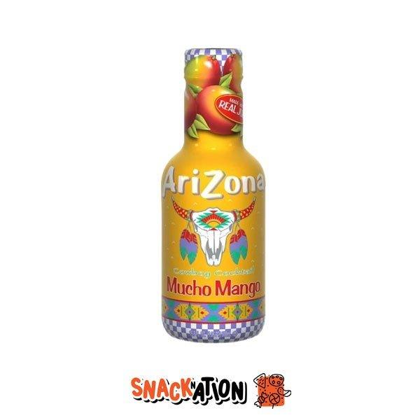 ARIZONA Mucho Mango - bevanda al gusto di mango 500 ml - Snackation