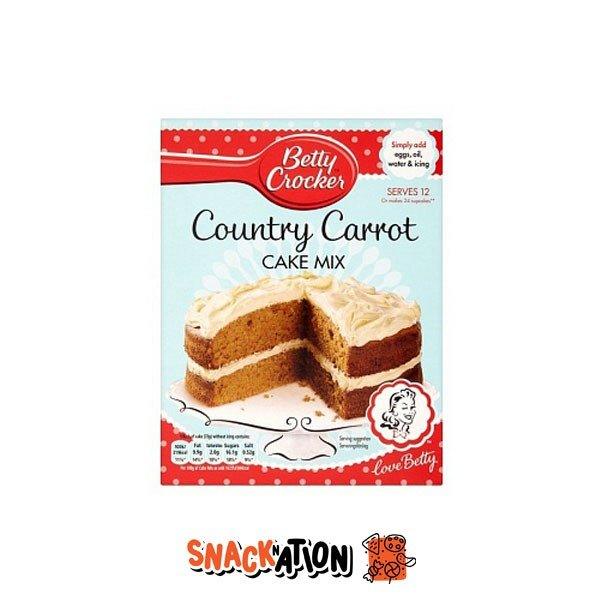 BETTY CROCKER Country Carrot Cake mix - Preparato per Torta alla carota 425 gr - Snackation