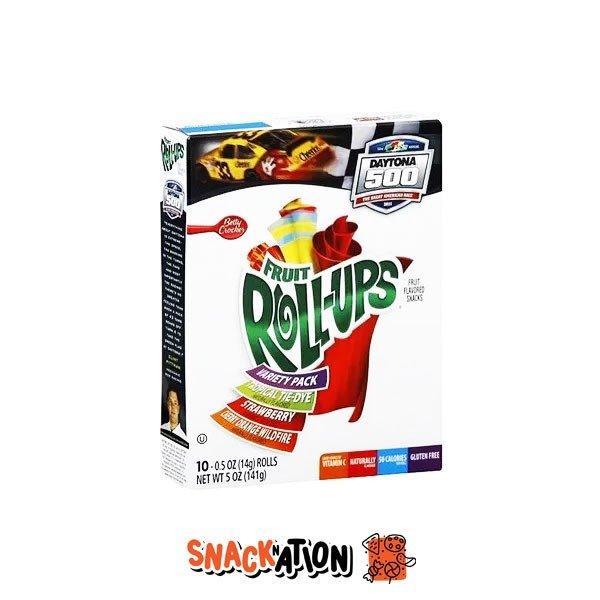 BETTY CROCKER Roll Ups 10 Rolls - Roll di frutta gusti assortiti 141 gr - Snackation