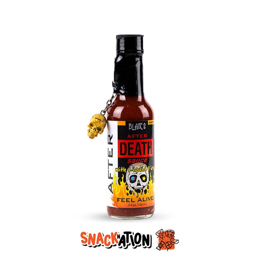 BLAIR'S After Death Sauce with Liquid Fire - Salsa piccante Peperoncino Chipotle da 150ml - Snackation