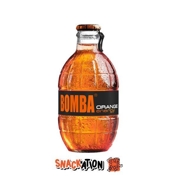 BOMBA Energy Drink Orange - Bevanda Energetica al gusto arancia 250 ml - Snackation
