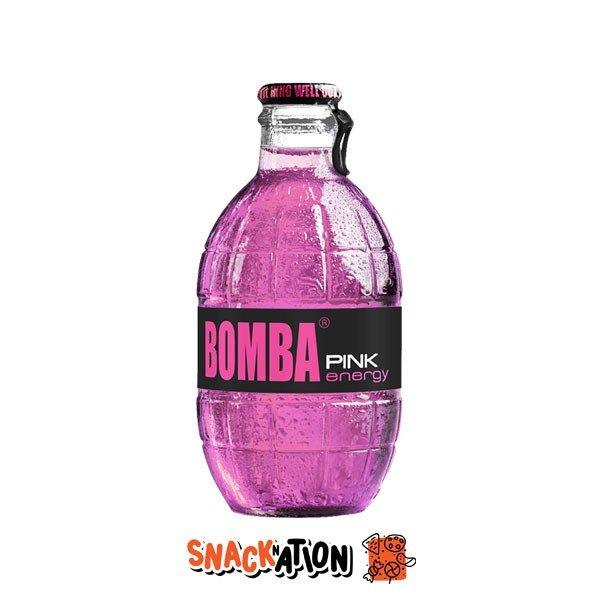 BOMBA Energy Drink Pink - Bevanda Energetica al gusto pompelmo rosa 250 ml - Snackation