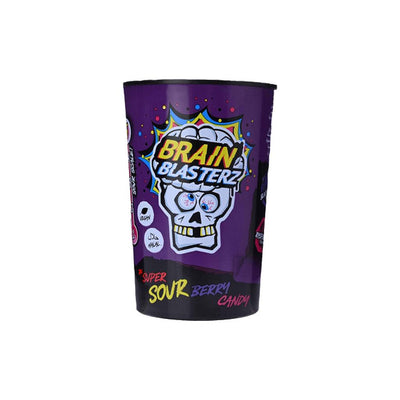 BRAIN BLASTERZ Super Sour Berry Candy - Caramelle aspre al gusto frutti rossi 48 gr - Snackation