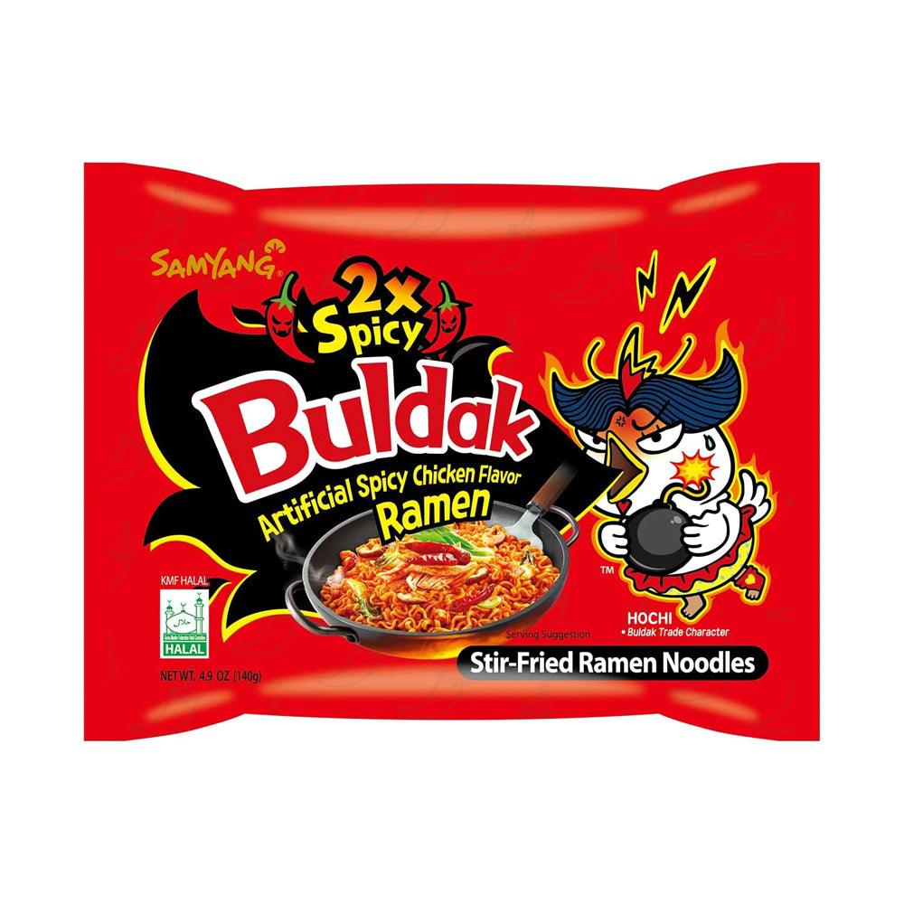 BULDAK Ramen 2X Hot Chicken Spicy – Ramen istantaneo al gusto di pollo piccante 2 volte di più 140 gr - Snackation