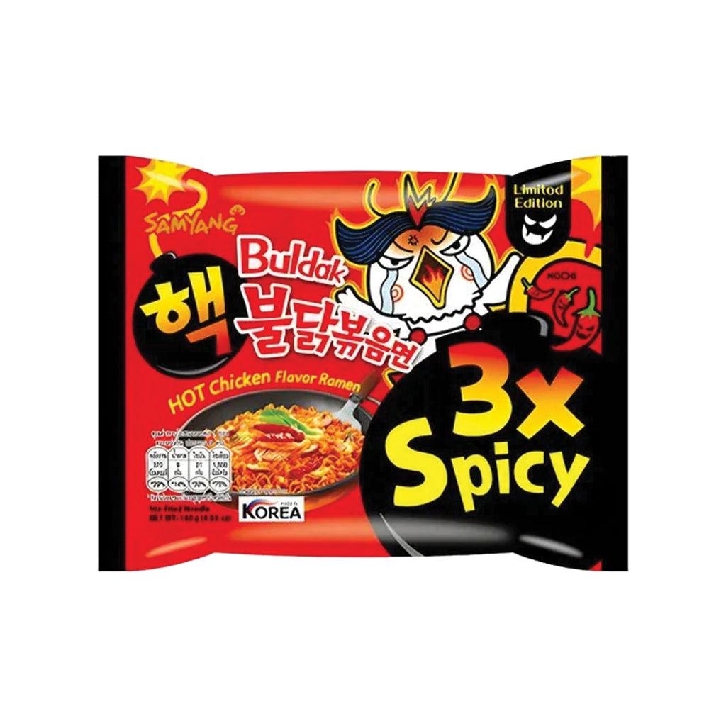 BULDAK Ramen 3X Hot Chicken Spicy – Ramen istantaneo al gusto di pollo piccante 3 volte di più 140 gr - Snackation