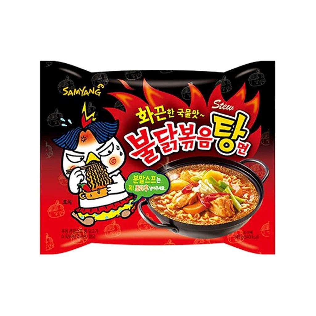 BULDAK Ramen Hot Chicken Stew – Ramen istantaneo al gusto di pollo piccante stufato 145 gr - Snackation