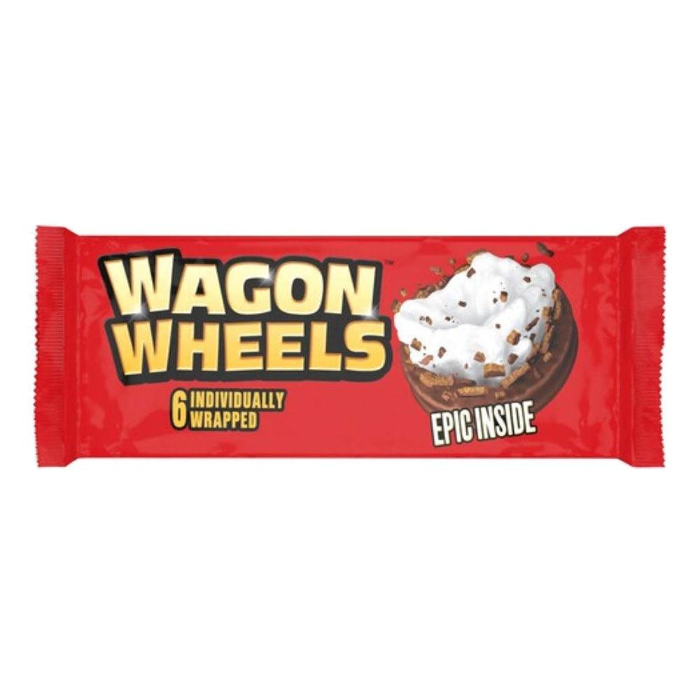 BURTON'S Wagon Wheel Originals - Biscotto ripieno di marshmallow e ricoperto di cioccolato 36,6 gr - Snackation