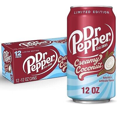 Dr Pepper Creamy Coconut 355ml