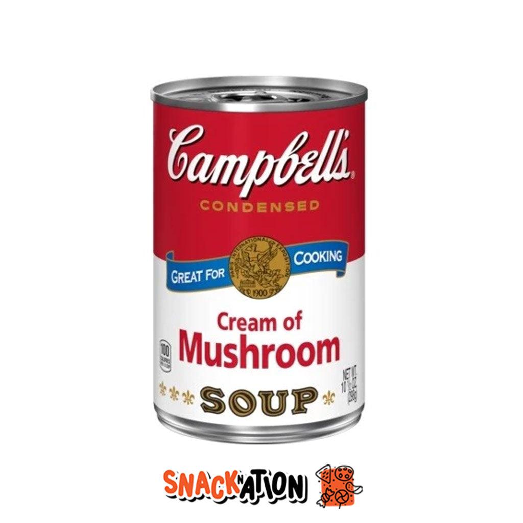CAMPBELL'S Cream of Mushroom Soup - Zuppa di funghi 298 gr - Snackation