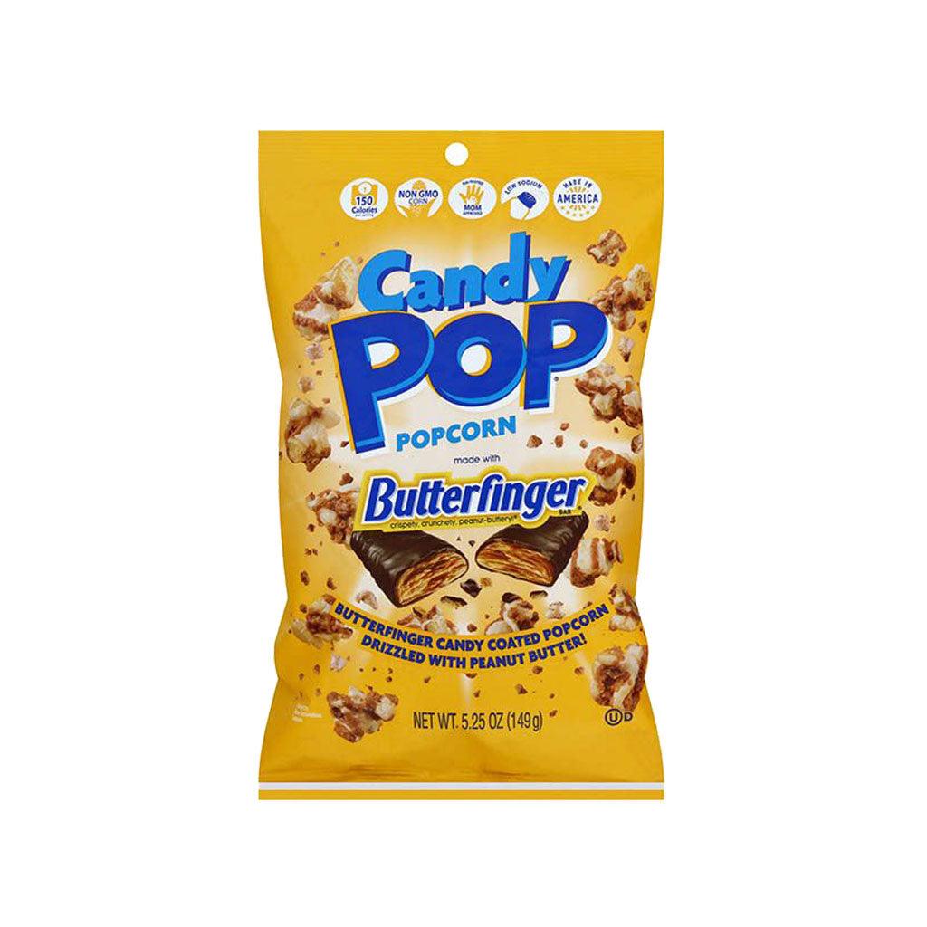CANDY POP Butterfinger Popcorn - Popcorn dolce con pezzetti di Butterfinger 149 gr - Snackation