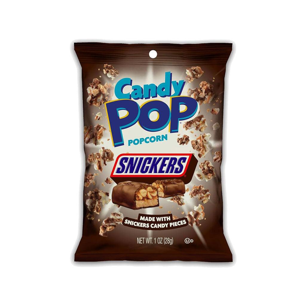 CANDY POP Snickers Popcorn - Popcorn dolce con pezzetti di Snickers 149 gr - Snackation