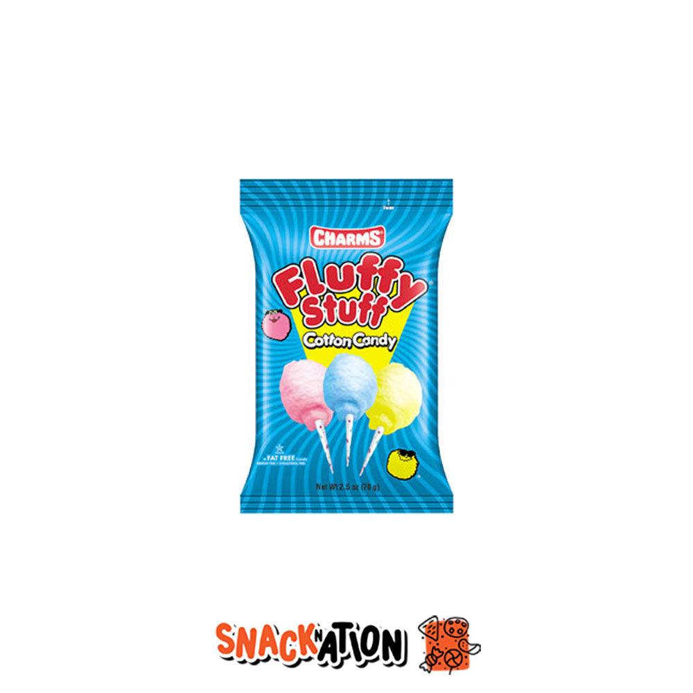 CHARMS Fluffy Stuff Cotton Candy - Zucchero Filato 28 gr - Snackation