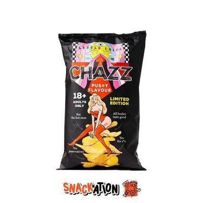 CHAZZ Potato Pussy flavour - Patatina al gusto f*ica 90 gr - Snackation