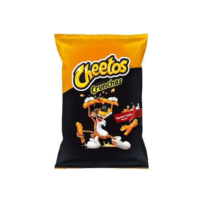 Cheetos Crunchos - Patatine di mais soffiate gusto peperoncino dolce 95 gr - Snackation