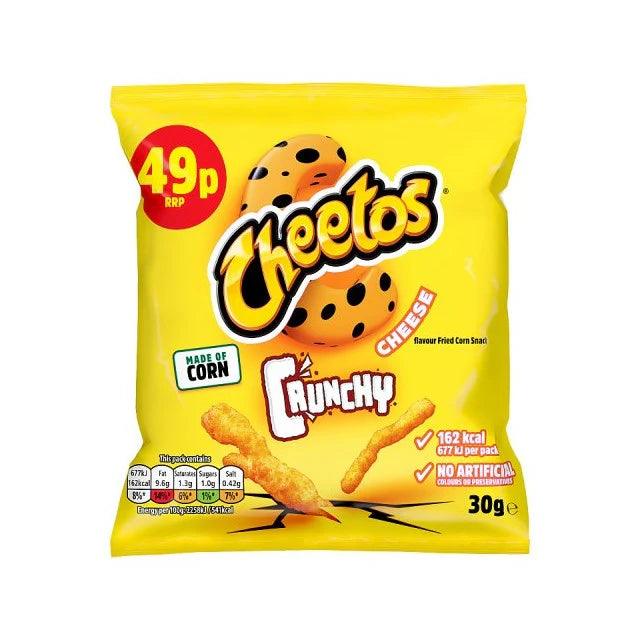 CHEETOS Crunchy Cheese - Patatine di mais croccanti al gusto formaggio 30 gr - Snackation