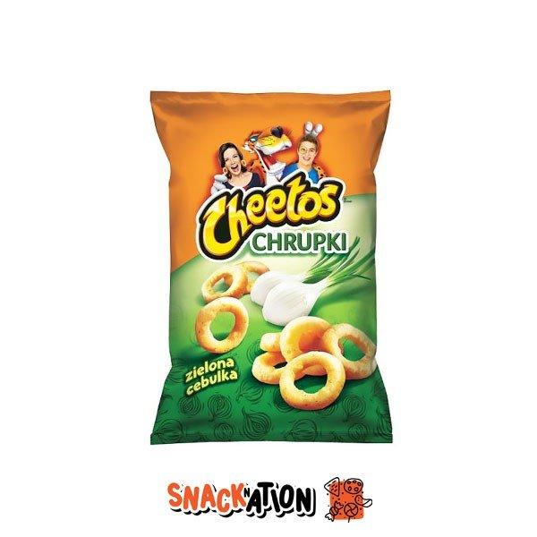 CHEETOS GREEN ONION - Patatine al gusto di cipolla verde 130 gr - Snackation