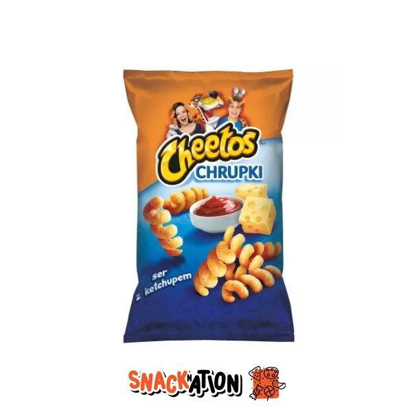 CHEETOS Ketchup Cheese Spirals - Patatine al gusto di formaggio e ketchup 80 gr - Snackation