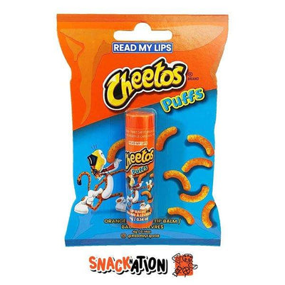 CHEETOS PUFFS LIP BALM - Balsamo labbra al gusto di patatine cheetos - Snackation