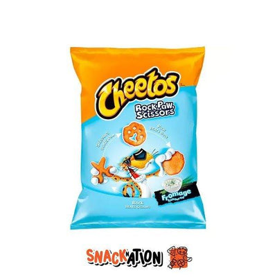 CHEETOS ROCK PAW SCISSORS CHEESE - Patatine al gusto di formaggio 145 gr - Snackation