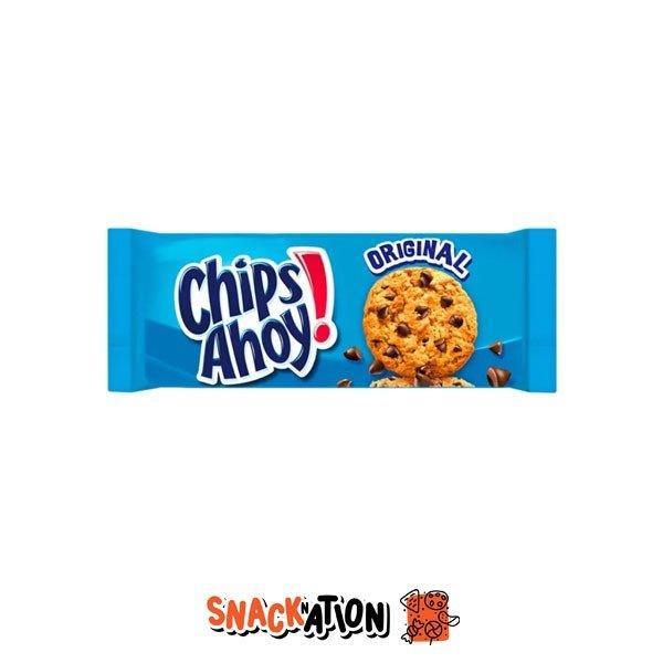 CHIPS AHOY Original - Biscotti con gocce di cioccolato al latte 40 gr - Snackation