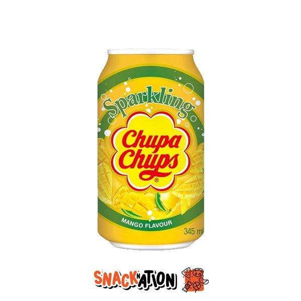 CHUPA CHUPS SPARKLING Mango - Bevanda gassata al mango 345 ml - Snackation