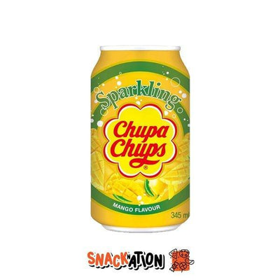 CHUPA CHUPS SPARKLING Mango - Bevanda gassata al mango 345 ml - Snackation
